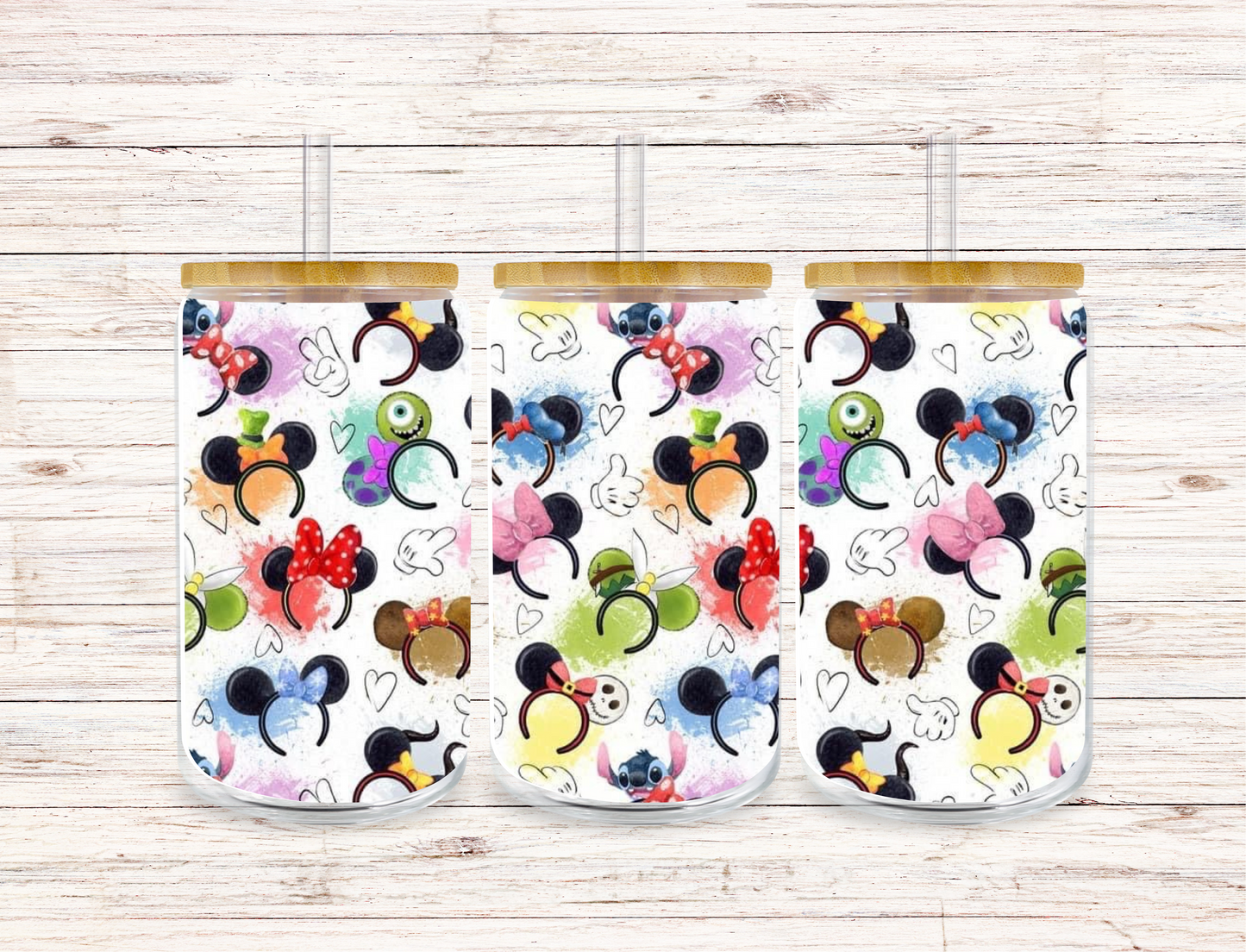 Ears Headband Glass Tumbler