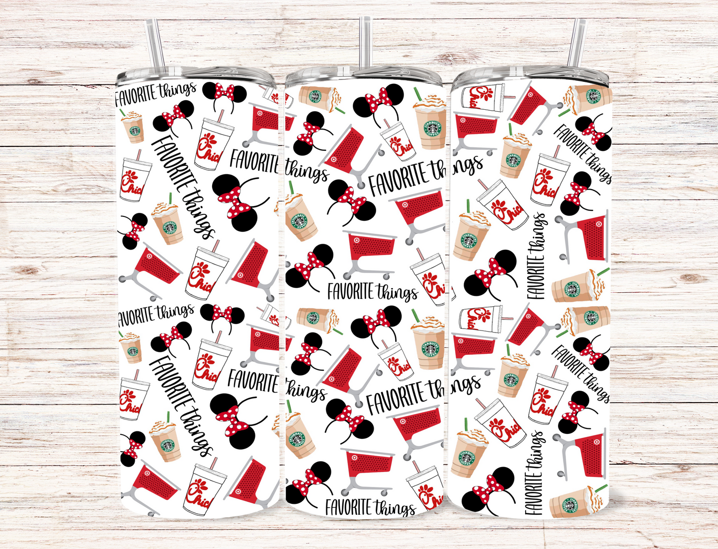 Favorite Things Skinny Tumbler