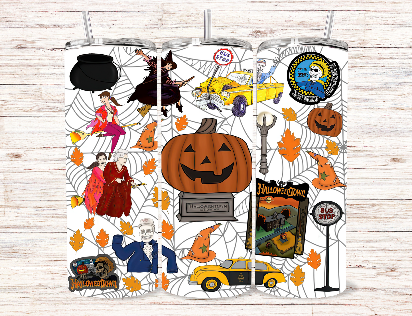 Hallotown Skinny Tumbler
