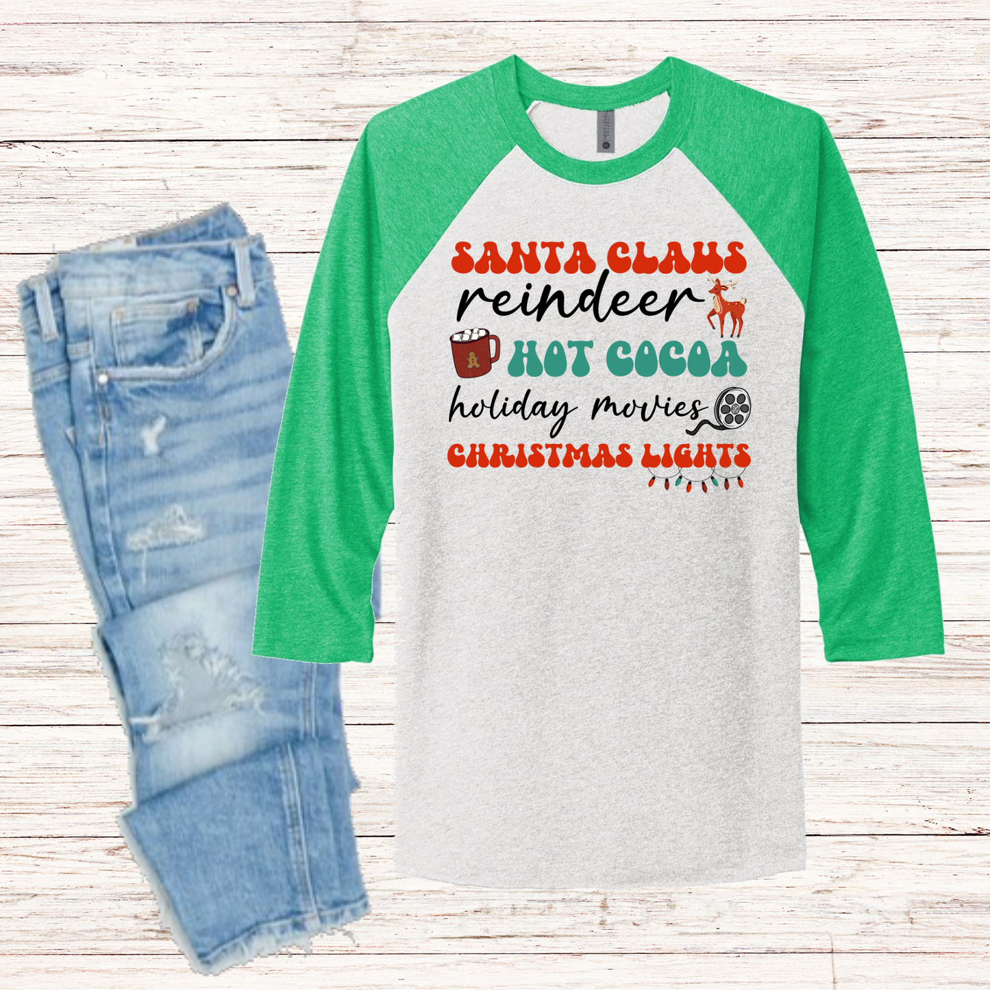 Christmas Things Raglan