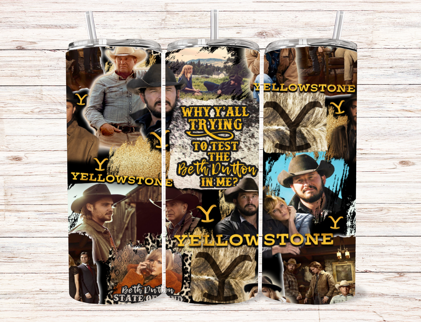 Yellow stone Skinny Tumbler