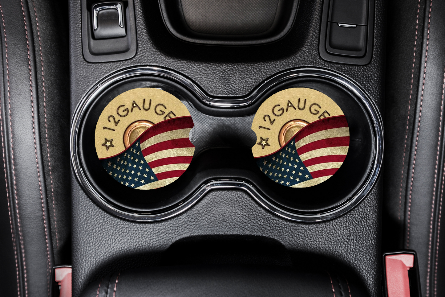 12 Gauge Car Coasters