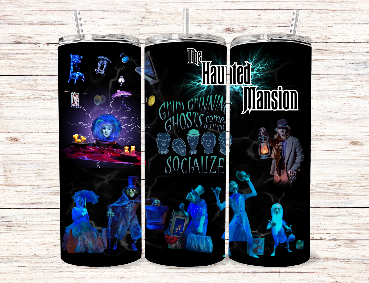 Haunted Mansion Skinny Tumbler