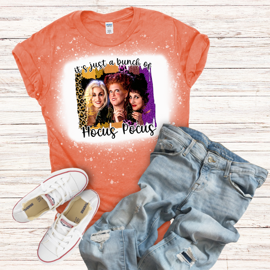 It's Just A Bunch Of Hocus Pocus Bleached Shirt