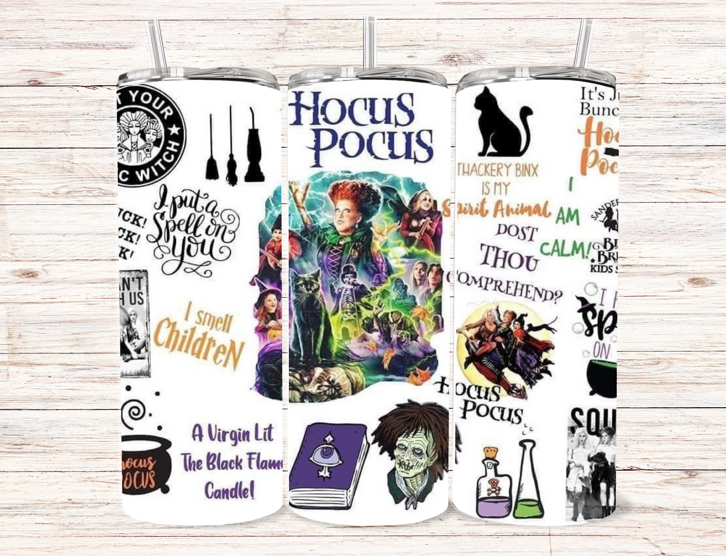 Hocus Pocus Skinny Tumbler